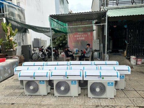 Máy lạnh Casper Inverter 2hp mới 95% sx 2024 tai Điện lạnh Minh Trí